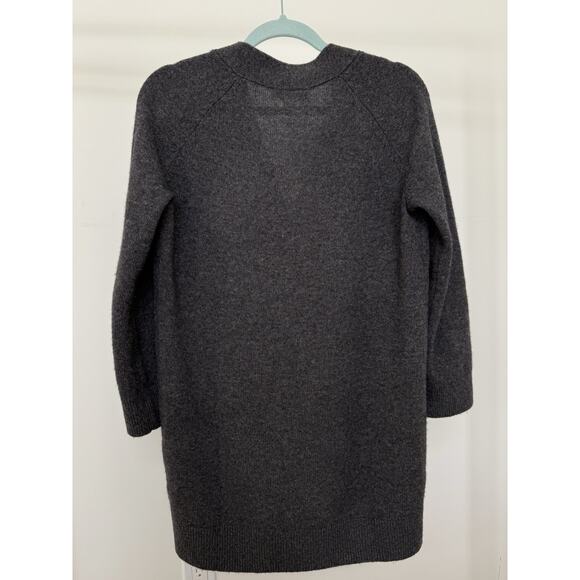 SEZANE QUITTERIE DRESS Size XS Charcoal Grey - Picture 7 of 9